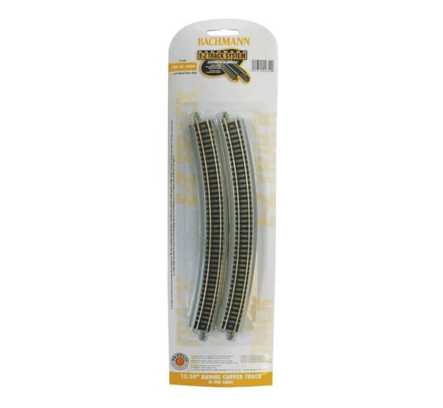 Bachmann : N EZ-Track 15.50" Radius Curves (6-pcs)