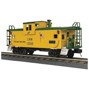 MTH MTH : O CNW Extended Vision caboose