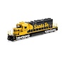 Athearn : HO SD40-2 With DCC & T2 Sound, ATSF #5065