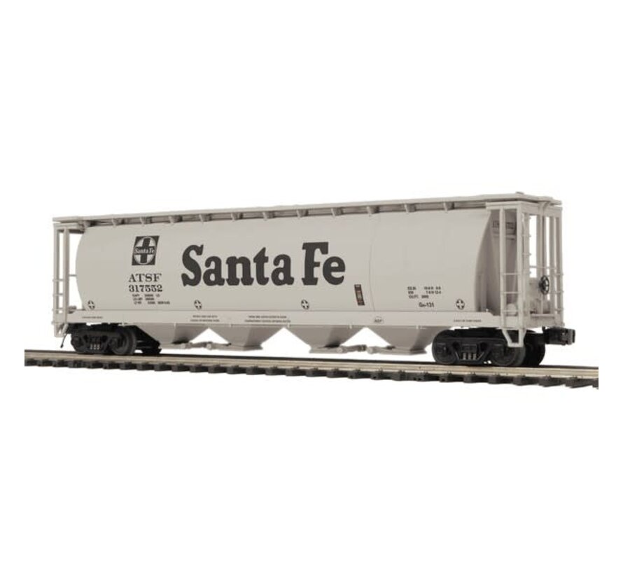 MTH : O Santa Fe 100 Ton Hopper Car