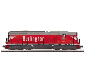 MTH MTH : O Burlington SD24 Diesel Engine w/PS 3