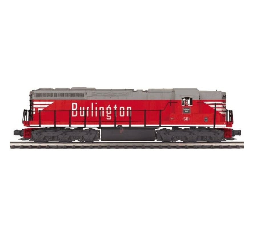 MTH : O Burlington SD24 Diesel Engine w/PS 3