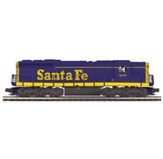 MTH MTH : O Santa Fe SD24 Diesel Engine w/PS 3