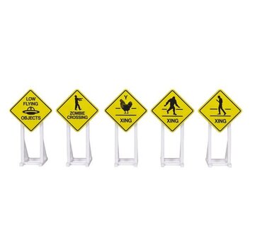 LIONEL Lionel : O Railroad Signs (5pk)