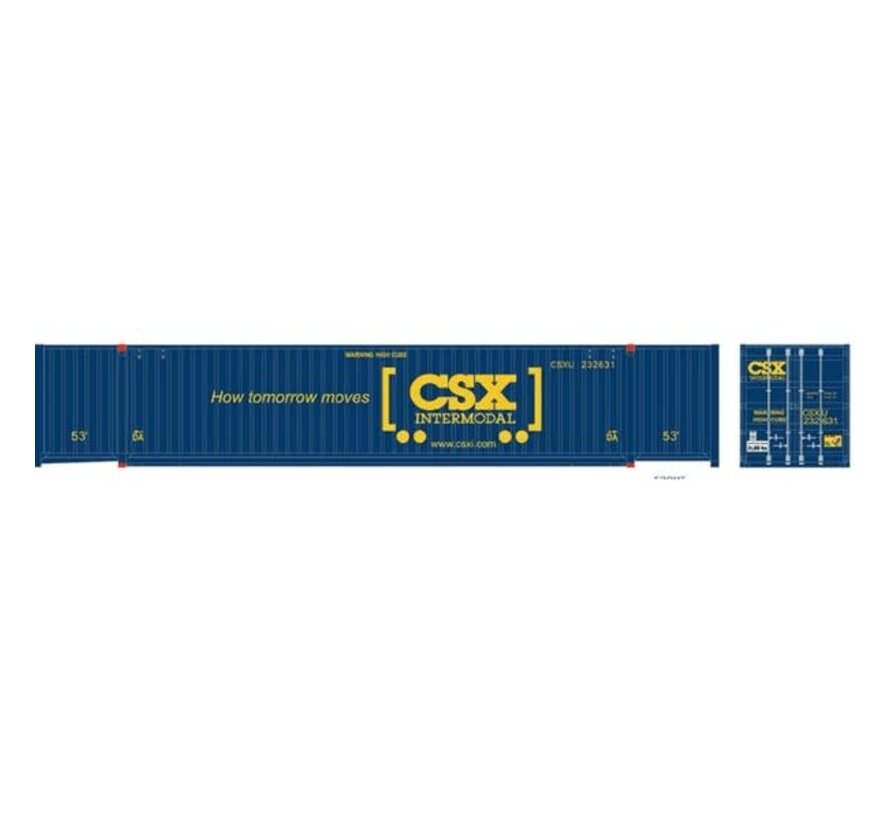 Atlas : HO CSX 53' Jindo Container