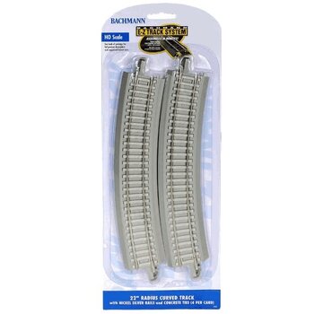 BACHMANN Bachmann : HO EZ-Track 22" Concrete Ties (White)