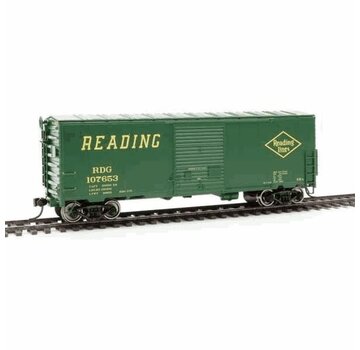 WALTHERS Walthers : HO 40' ACF Modernized Welded Boxcar - Reading #107653