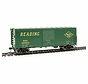 Walthers : HO 40' ACF Modernized Welded Boxcar - Reading #107653