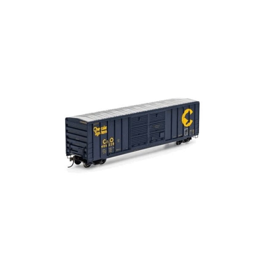 Athearn : HO C&O 50' Double Door Box