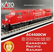 KATO Kato : N CP AC4400CW #9817 (DC-Silent)