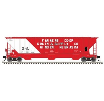 ATLAS Atlas : N TCA Covered Hopper #60073