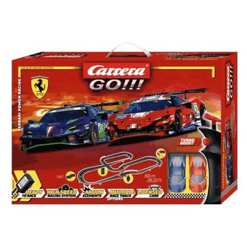 CARRERA Carrera : GO Ferrari Power Racing, GO!!! 1/43 Set New