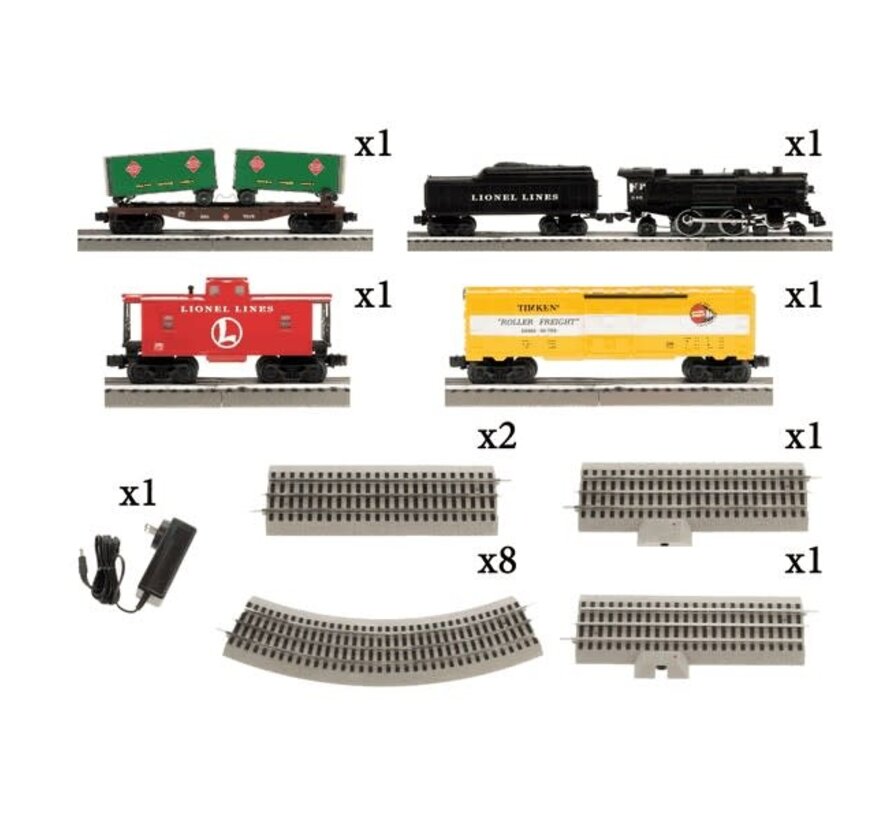 Lionel : O Lionel Lines Mixed Freight Set (Bluetooth 5)