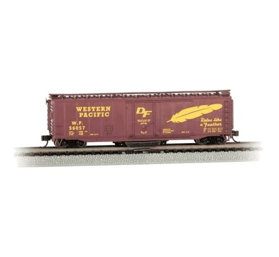 Bachmann : N Western Track-Cleaning 50' Box Car