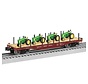 Lionel : O Milw Rd 40' Flat car w/John Deere