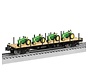 Lionel : O NP 40' Flat car w/John Deere
