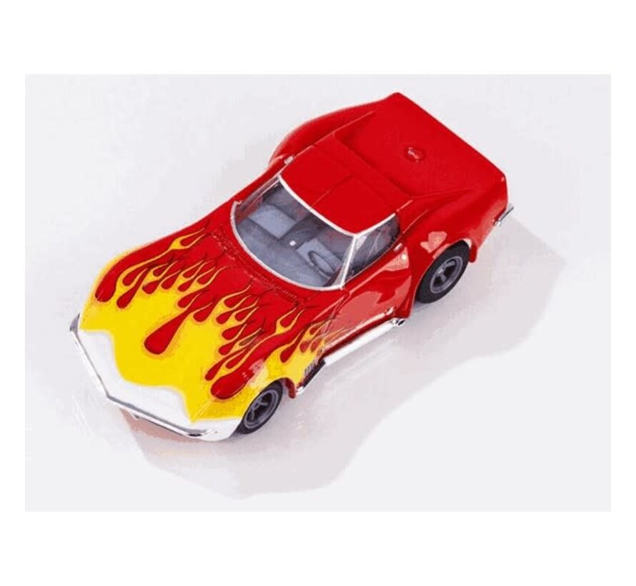 AFX : Corvette 1970 Red/Yel Wildfire