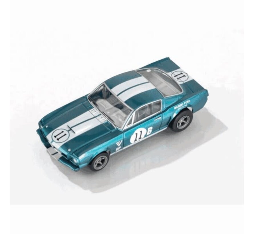 AFX : Shelby GT350R 1965 Donohue Wht/Blu