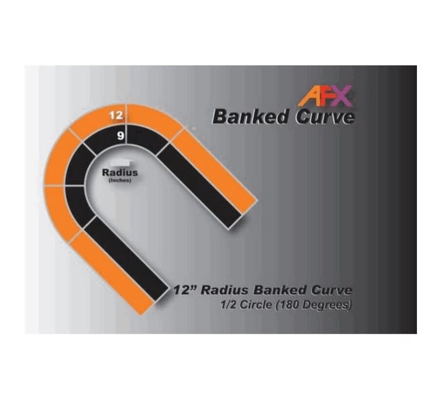 AFX : Track Banked Curve-12''R