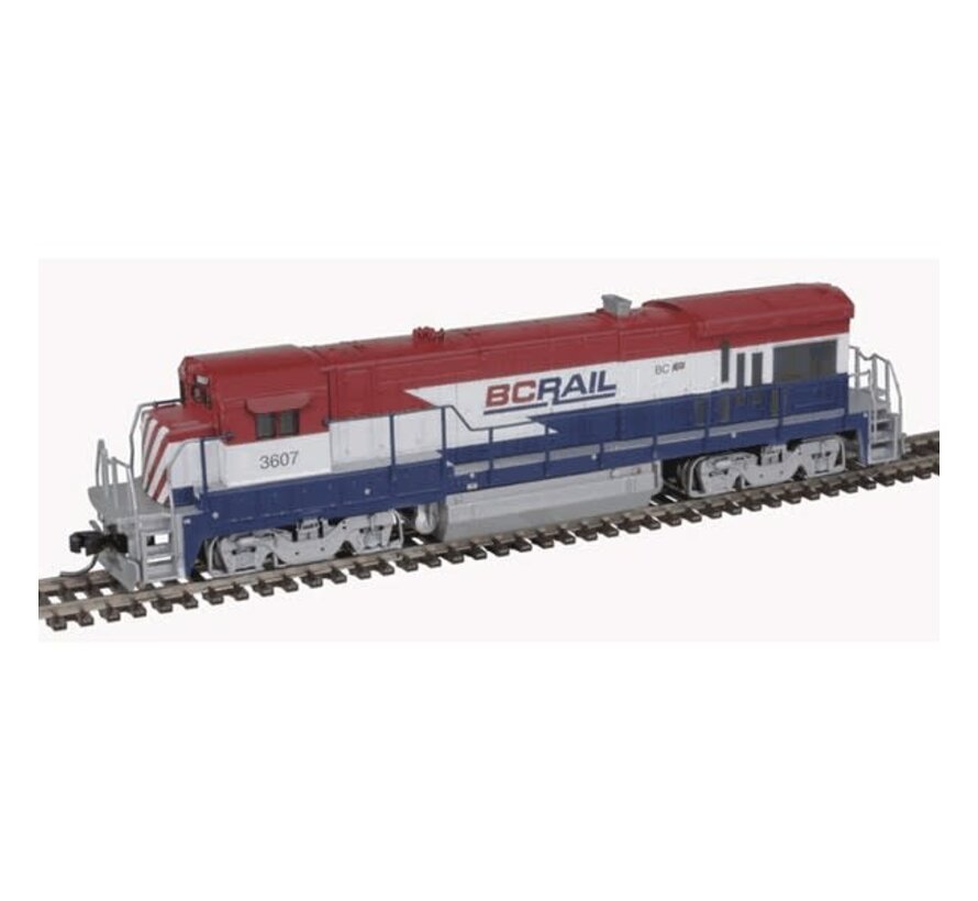 Atlas : N BC Rail B36-7 Engine #3607 (ddc + Sound)