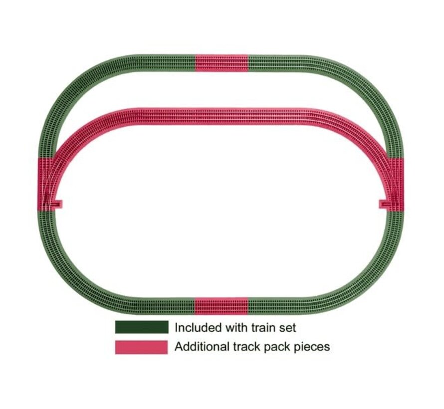 Lionel : O FasTrack Outer Passing Loop add-on