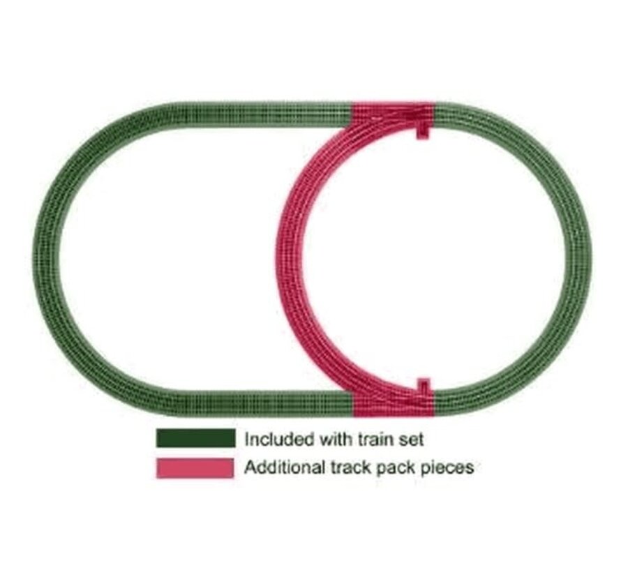 Lionel : O Fastrack Inner Passing Loop Add-on