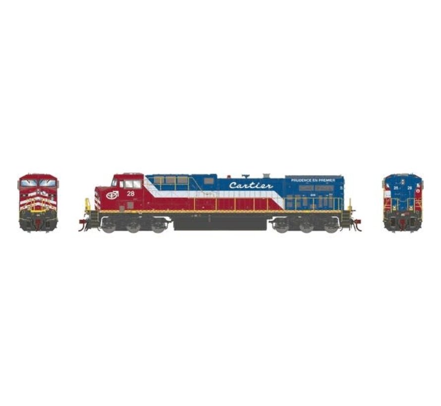 Athearn : HO Quebec Cartier AC4400CW (DCC + Sound)