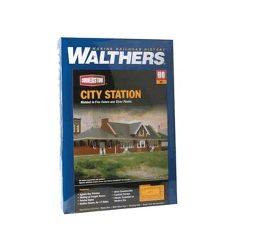 WALTHERS Walthers : HO City Station -- Kit