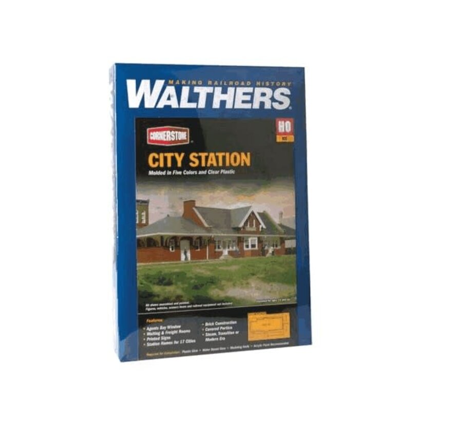 Walthers : HO City Station -- Kit