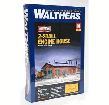 WALTHERS Walthers : HO 2-stall Engine house