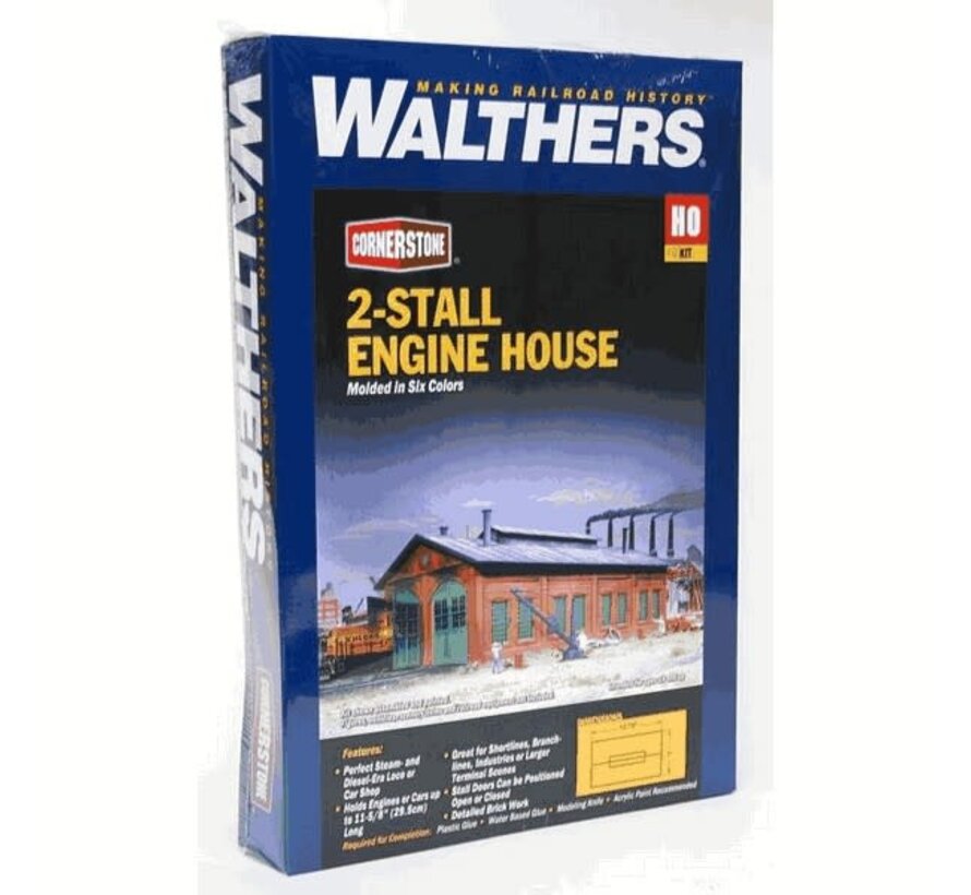 Walthers : HO 2-stall Engine house