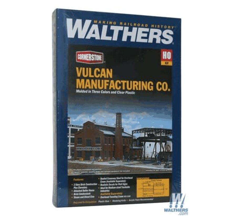 Walthers : HO Vulcan Manufacturing HO