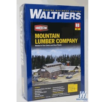 WALTHERS Walthers : HO Mountain Lumber Sawmill