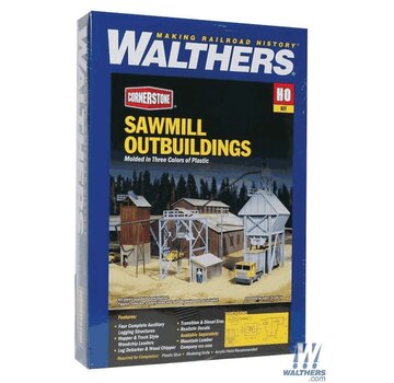 WALTHERS Walthers : HO Sawmill Outbuildings 4/