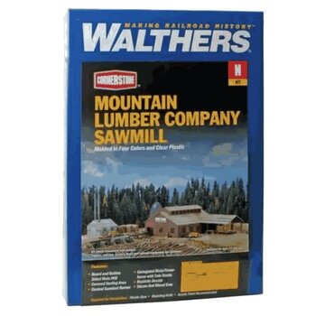 WALTHERS Walthers : N Mountain Lumber Company Sawmill Kit
