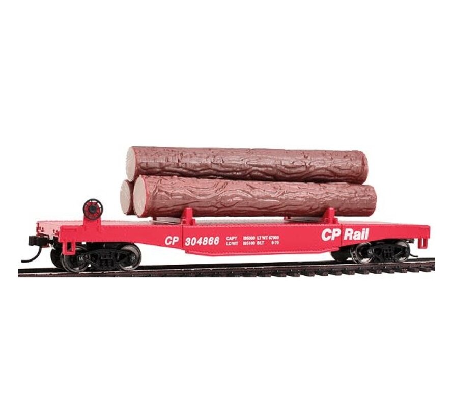 Walthers : HO CP Log Dump Car