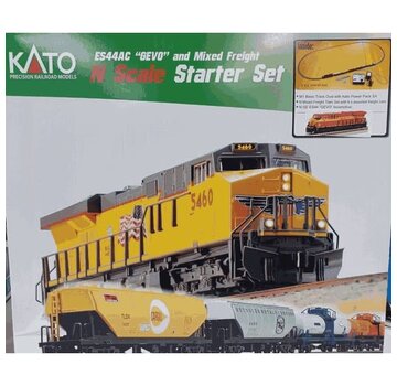 KATO Kato : N FEC ES44AC Freight SET