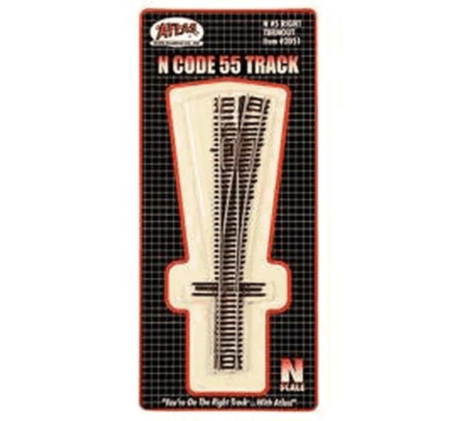 Atlas : N Code 55 #5 Right Switch