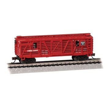 BACHMANN Bachmann : N CB&Q Animated Stock Car