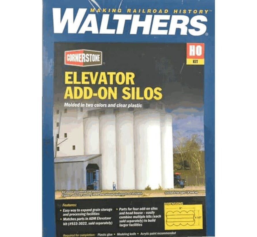 Walthers : HO Elevator Add-on KIT