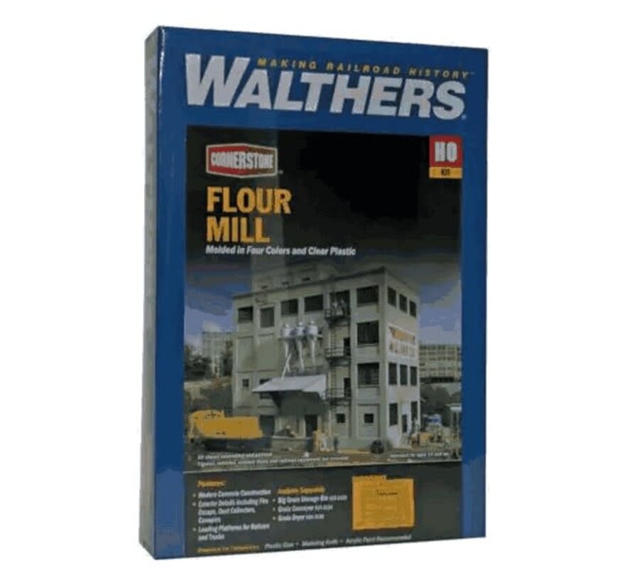 Walthers : HO Flour Mill Red Wing KIT