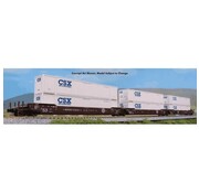 KATO Kato : N BNSF Maxi-IV 53' Stack 3-car