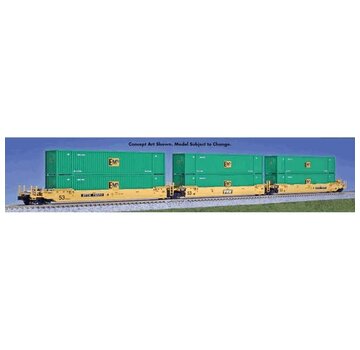 KATO Kato : N TTX Maxi-IV 53' Stack 3-car
