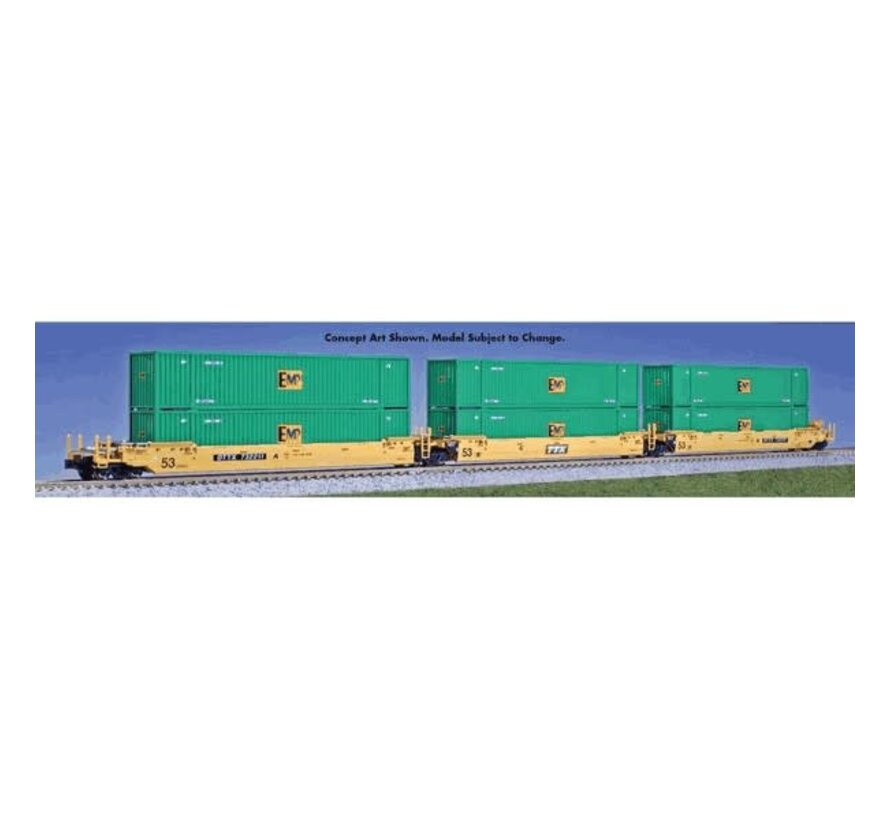 Kato : N TTX Maxi-IV 53' Stack 3-car