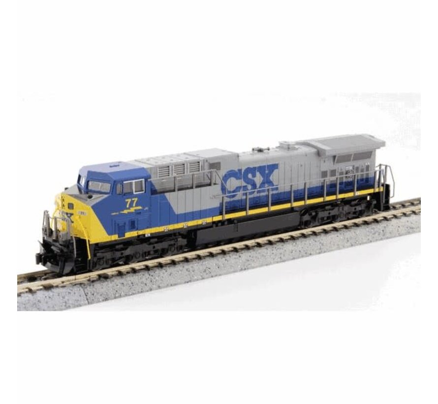Kato : N CSX AC4400CW #77 (dc-silent)