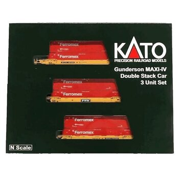 KATO Kato : N TTX Maxi-IV 53' Stack 3-car