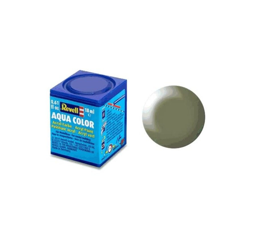 Revell : Aqua greyish green silk