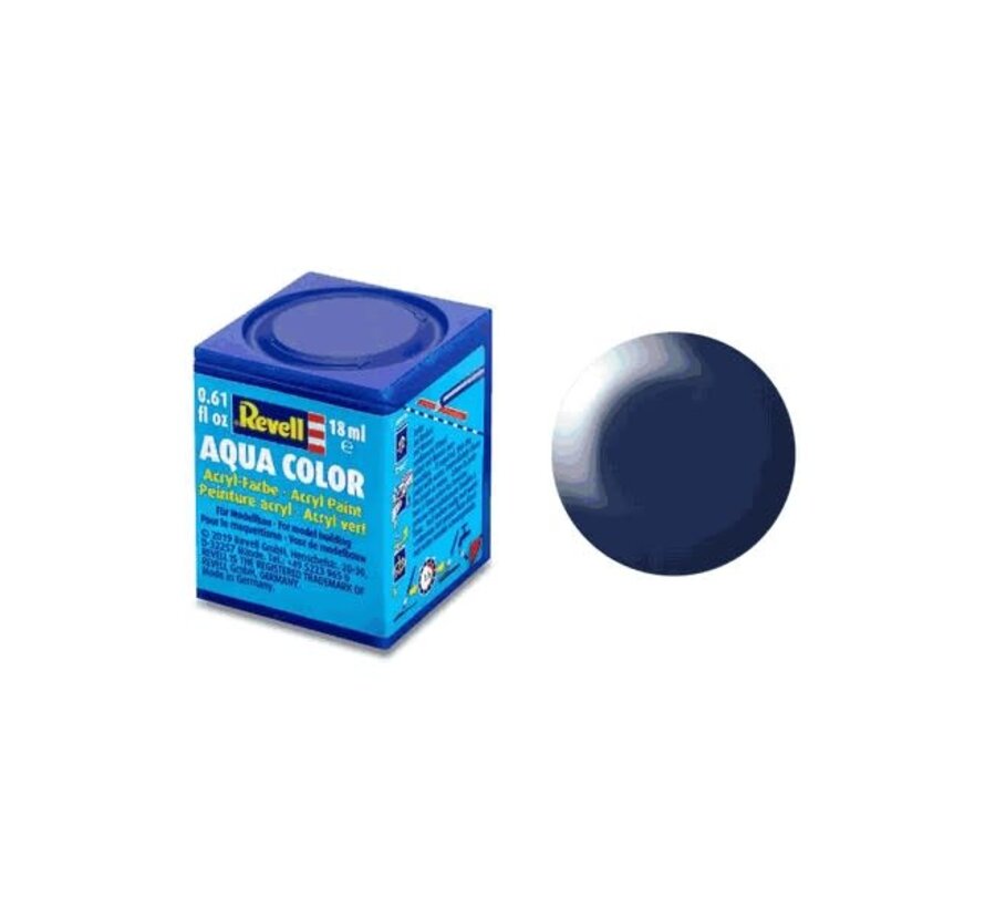Revell : Aqua dark blue silk