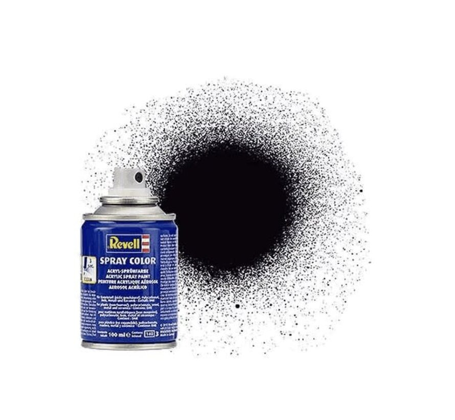 Revell : Spray black mat