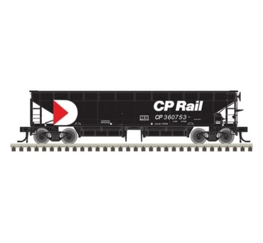 Atlas : N CP 70-Ton Hart Ballast Car #360770